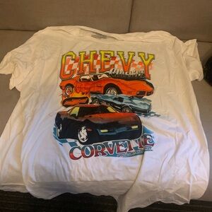 2XL T SHIRT TOP CHEVY CORVETTE